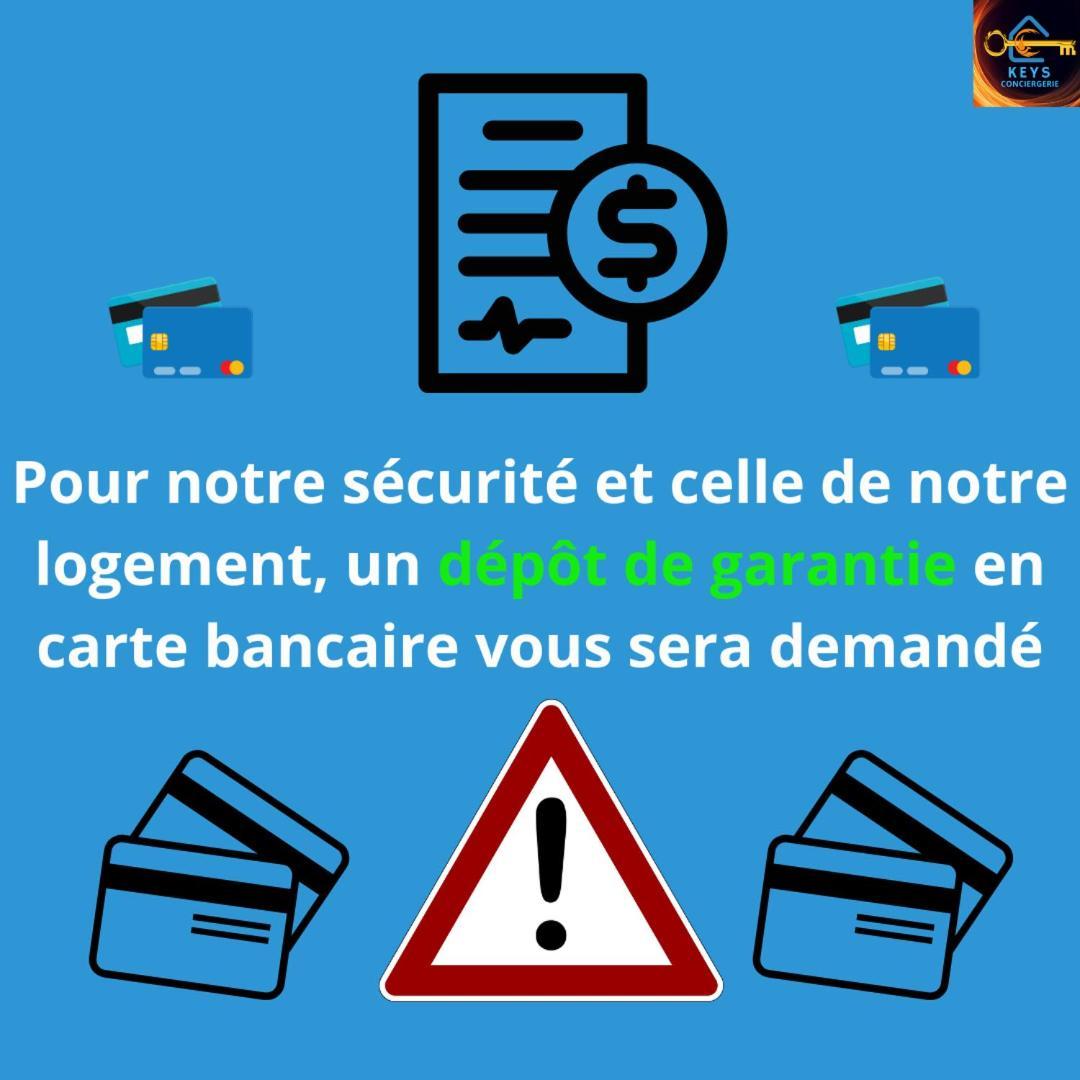 Le Concorde-Wifi-Clim-Parking-3Etoiles-Ockeys Apartment Bram Ngoại thất bức ảnh