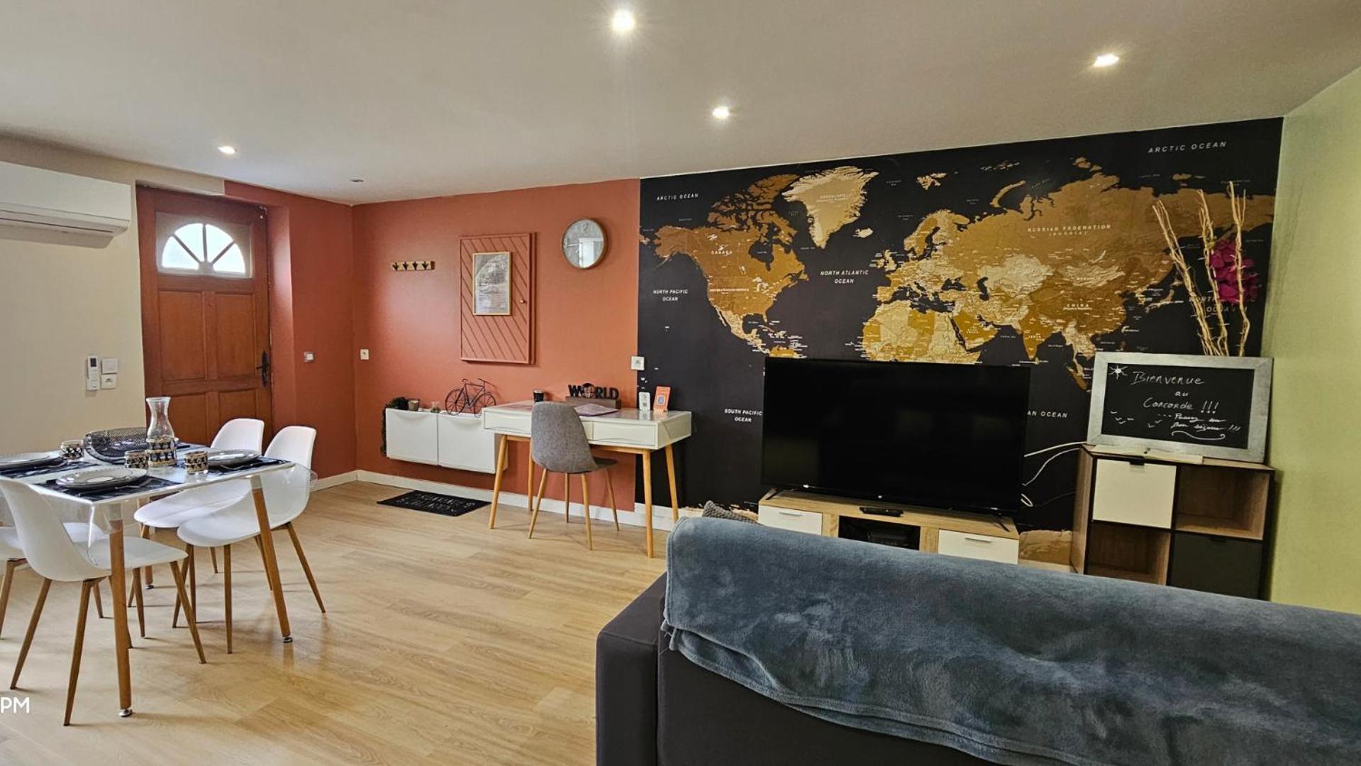 Le Concorde-Wifi-Clim-Parking-3Etoiles-Ockeys Apartment Bram Ngoại thất bức ảnh
